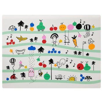 Серветка (підкладка) на стіл IKEA GR&Ouml;NFINK 30x40 см Різнокольорова 305.724.13 305.724.13 ➜ Пакуємо МИ📦 фото