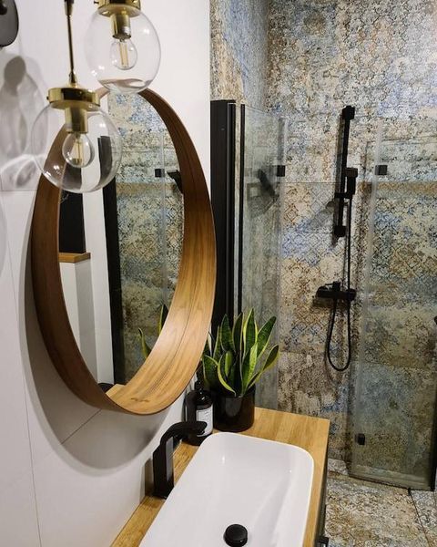 Зеркало IKEA STOCKHOLM Диаметр - 60 см Темно-коричневое 304.468.96 304.468.96 ➜ Пакуємо МИ📦 фото
