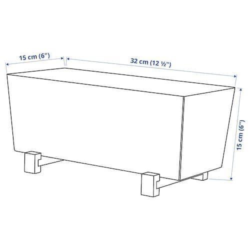 Горщик для квітів IKEA BITTERGURKA 802.857.87 Білий 802.857.87 ➜ Пакуємо МИ📦 фото