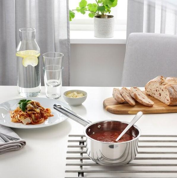 Сотейник IKEA 365+ Сталевий 1 л 004.842.29 004.842.29 ➜ Пакуємо МИ📦 фото