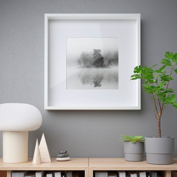 Рамка для фотографій IKEA SANNAHED 50x50 см Біла 805.281.68 805.281.68 ➜ Пакуємо МИ📦 фото