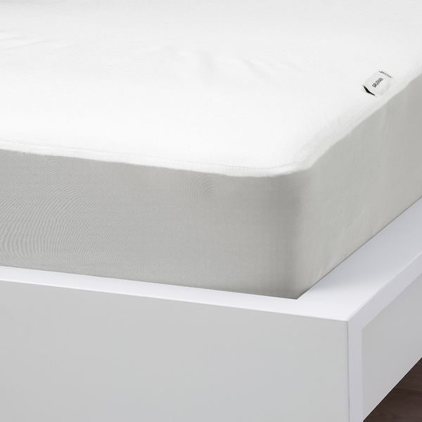 Наматрасник водонепроницаемый IKEA GRUSNARV 160x200 см Белый 605.221.29 605.221.29 ➜ Пакуємо МИ📦 фото