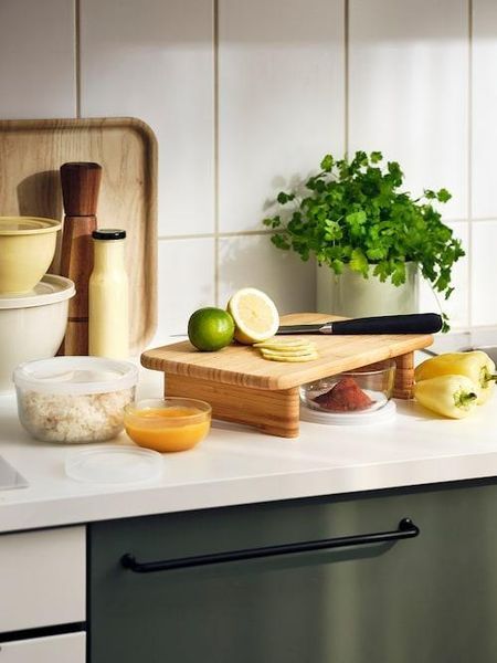 Обробна дошка з ніжками IKEA STOLTHET 305.128.10 Бамбукова 305.128.10 ➜ Пакуємо МИ📦 фото