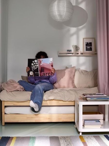 Столик на колесиках IKEA TINGBY Белый 202.959.30 202.959.30 ➜ Пакуємо МИ📦 фото
