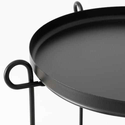 Столик с подносом IKEA LIVELYCKE 90564009 Черный 905.640.09 ➜ Пакуємо МИ📦 фото