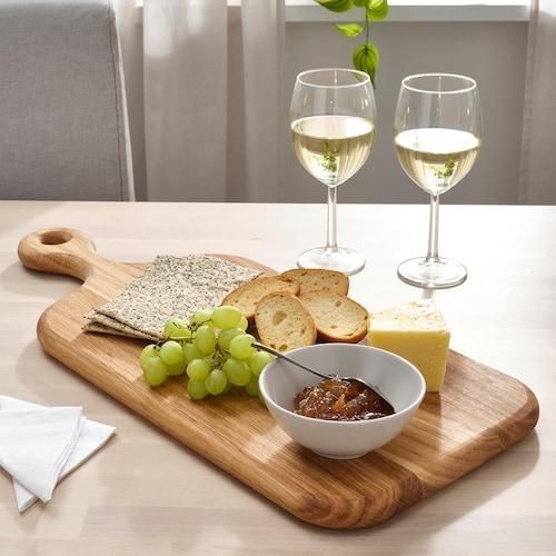Обробна дошка IKEA ARTISTISK 59х25 см 805.110.83 Дубова 805.110.83 ➜ Пакуємо МИ📦 фото