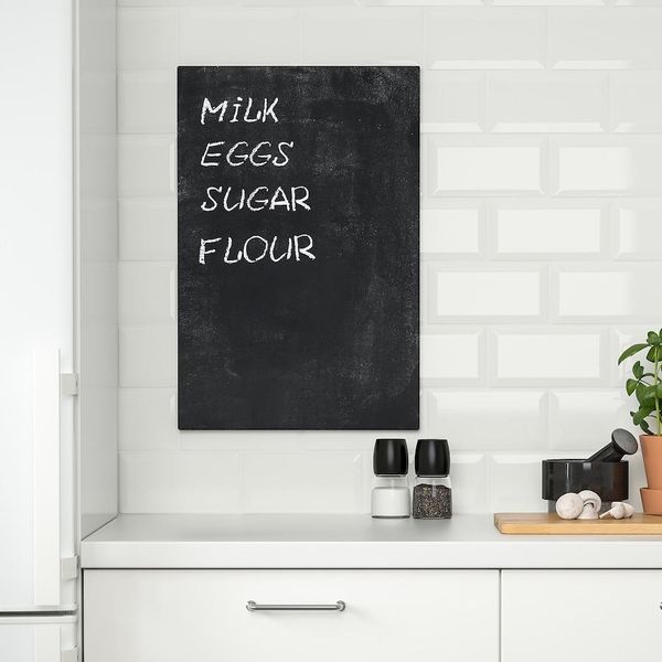 Доска для записей IKEA SVENS&Aring;S 40x60 см Черная 204.403.62 204.403.62 ➜ Пакуємо МИ📦 фото