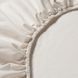 Простирадло IKEA DVALA 160x200 см Бежеве 503.571.63 503.571.63 ➜ Пакуємо МИ📦 фото 5