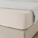Простирадло IKEA DVALA 160x200 см Бежеве 503.571.63 503.571.63 ➜ Пакуємо МИ📦 фото 2