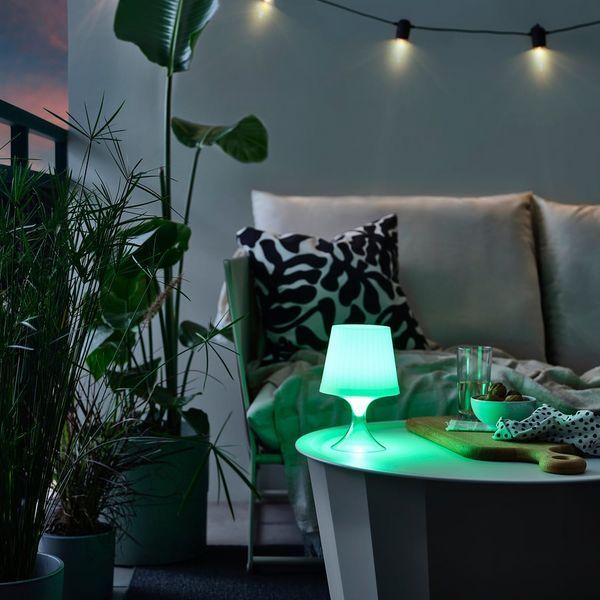 Настільна лампа IKEA LAMPAN Біло-сіра 004.840.74 605.946.06➜ Пакуємо МИ📦 фото