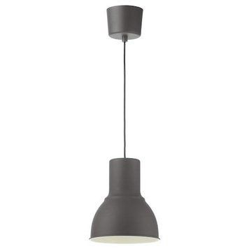 Підвісний світильник IKEA HEKTAR Діаметр &ndash; 22 см Темно-сірий 803.903.59 803.903.59 ➜ Пакуємо МИ📦 фото