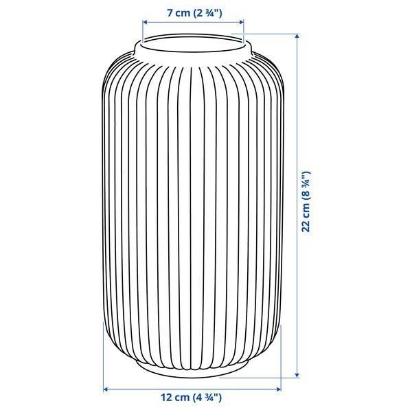 Ваза IKEA STILREN Белая 104.420.45 104.420.45 ➜ Пакуємо МИ📦 фото