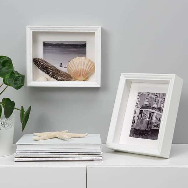 Рамка для фотографий IKEA V&Auml;STANHED 20x25 см Белая 404.792.16 404.792.16 ➜ Пакуємо МИ📦 фото