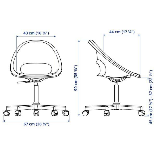 Дитячий стілець IKEA LOBERGET/MALSKAR (ІКЕА ЛОБЕРГЕТ/МАЛЬСКАР). 294.885.71 294.885.71 ➜ Пакуємо МИ📦 фото