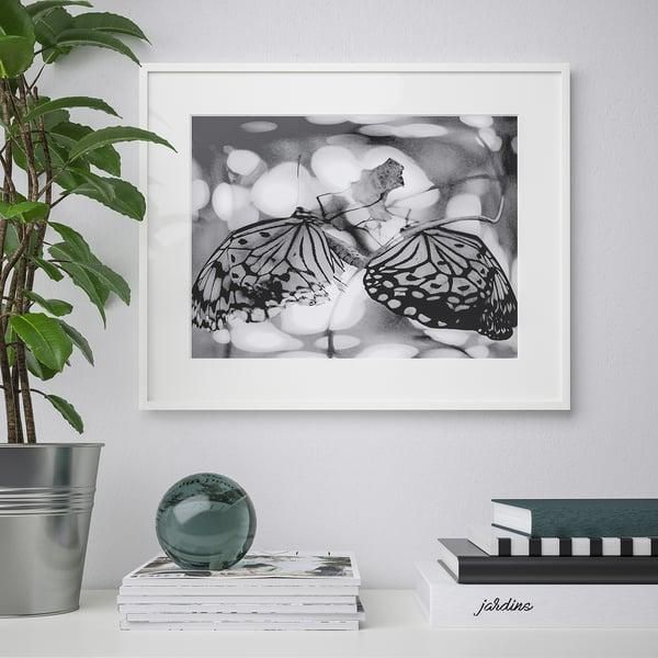 Рамка для фотографій IKEA LOMVIKEN 40x50 см Біла 304.194.64 304.194.64 ➜ Пакуємо МИ📦 фото