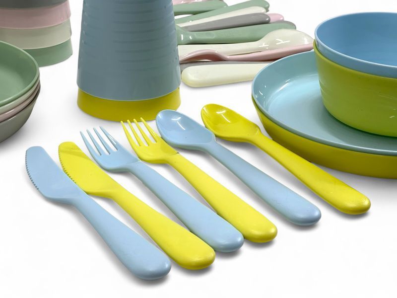 Набір столових приборів IKEA KALAS (ІКЕА КАЛАС). 70461385. 18 предметів 704.613.85 ➜ Пакуємо МИ📦 фото