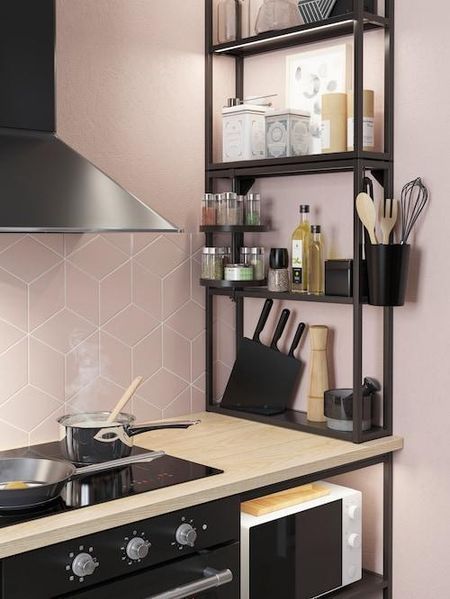 Набор ножей с подставкой IKEA JAMFORA (ИКЕА ЭМФЁРА). 10346831. 4 предмета 103.468.31 ➜ Пакуємо МИ📦 фото