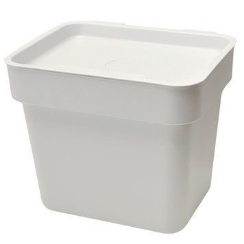 Контейнер для сміття IKEA H&Aring;LLBAR 904.321.94 Світло-сірий 904.321.94➜ Пакуємо МИ📦 фото