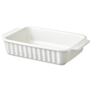 Форма для запекания IKEA POETISK Кремовая 30x20 см 205.138.72 205.138.72 ➜ Пакуємо МИ📦 фото