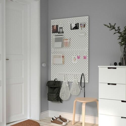 Набір корзин для настінного органайзера IKEA SK&Aring;DIS 3 предмети 505.177.60 Білий 505.177.60 ➜ Пакуємо МИ📦 фото