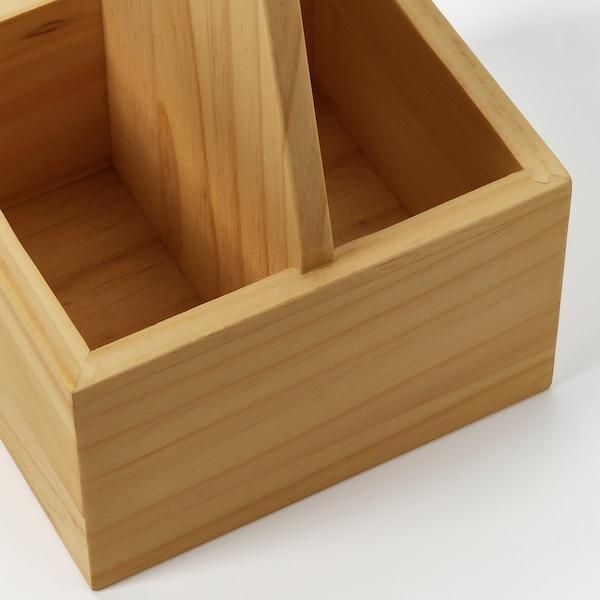 Органайзер із ручкою IKEA CHOKLADHAJ Дерев'яний 105.843.51 105.843.51 ➜ Пакуємо МИ📦 фото