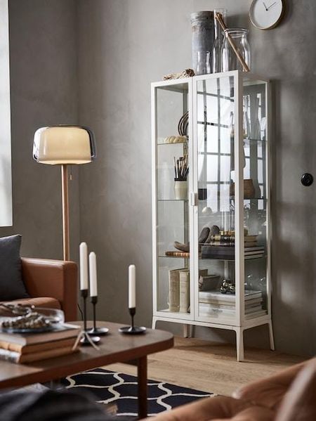 Торшер IKEA EVEDAL Біло-сірий 403.585.92 403.585.92 ➜ Пакуємо МИ📦 фото
