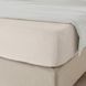 Простыня IKEA DVALA 80х200 см Бежевая 303.967.64 303.967.64 ➜ Пакуємо МИ📦 фото 2