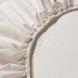 Простыня IKEA DVALA 80х200 см Бежевая 303.967.64 303.967.64 ➜ Пакуємо МИ📦 фото 5