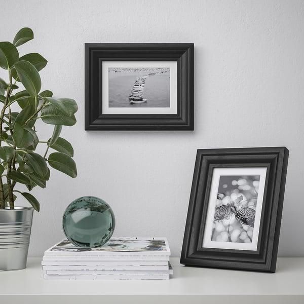 Рамка для фотографий IKEA EDSBRUK 13x18 см Черная 604.276.17 604.276.17 ➜ Пакуємо МИ📦 фото