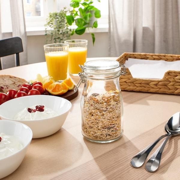 Банка із кришкою IKEA KORKEN 0.4 л Скляна 905.413.67 905.413.67 ➜ Пакуємо МИ📦 фото
