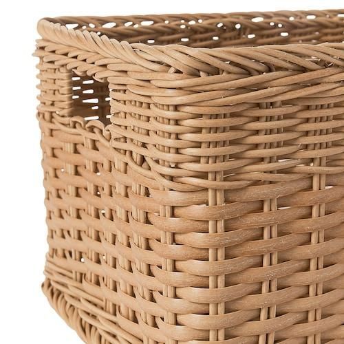 Корзина IKEA BEKNA 25х35х20 см 105.133.92 Плетенная 105.133.92 ➜ Пакуємо МИ📦 фото