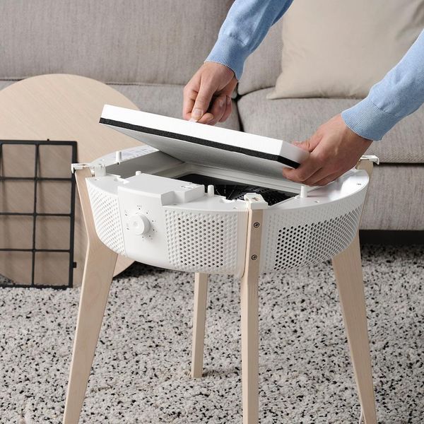 Стіл із очищувачем повітря IKEA STARKVIND Дерев'яний 804.619.45 804.619.45 ➜ Пакуємо МИ📦 фото