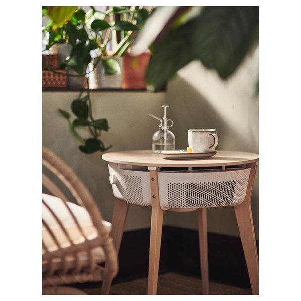 Стіл із очищувачем повітря IKEA STARKVIND Дерев'яний 804.619.45 804.619.45 ➜ Пакуємо МИ📦 фото