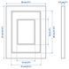 Рамка для фотографій IKEA EDSBRUK 21x30 см Чорна 804.276.21 804.276.21 ➜ Пакуємо МИ📦 фото 4