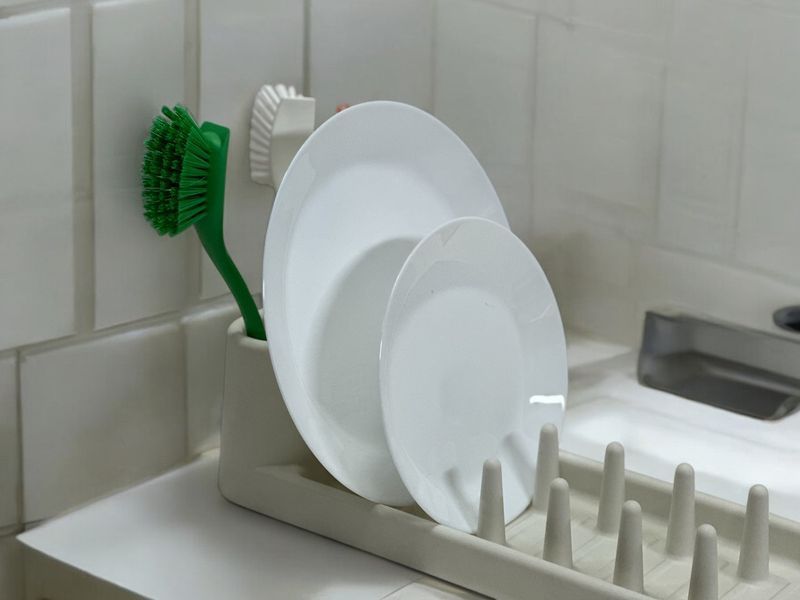Щітка для миття посуду IKEA ANTAGEN Біла 305.342.23 305.342.23 ➜ Пакуємо МИ📦 фото