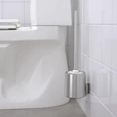 Щітка для унітазу IKEA BROGRUND (ІКЕА БРОГРУНД). 40328538. Сталева 403.285.38 ➜ Пакуємо МИ📦 фото