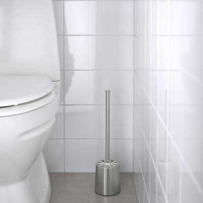 Щітка для унітазу IKEA BROGRUND (ІКЕА БРОГРУНД). 40328538. Сталева 403.285.38 ➜ Пакуємо МИ📦 фото