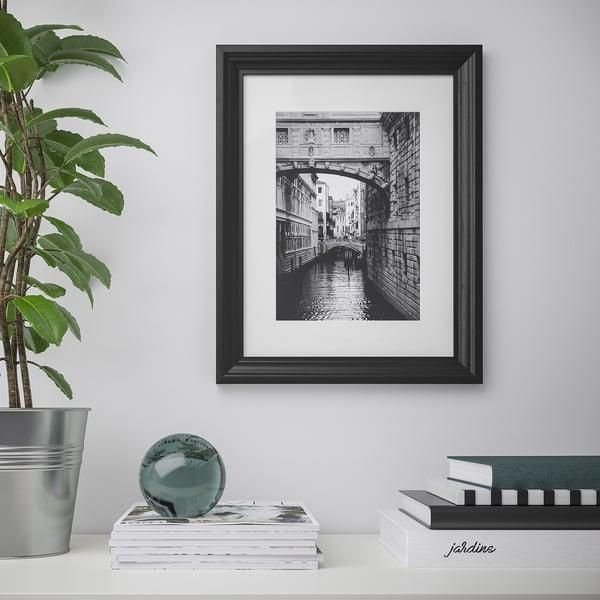 Рамка для фотографій IKEA EDSBRUK 30x40 см Чорна 204.276.24 204.276.24 ➜ Пакуємо МИ📦 фото