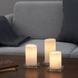Набір світлодіодних свічок IKEA &Auml;DELL&Ouml;VTR&Auml;D 3 предмети Білі 905.202.61 905.202.61 ➜ Пакуємо МИ📦 фото 2