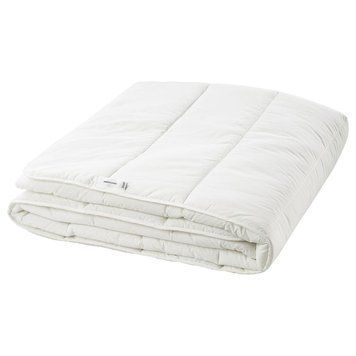 Ковдра IKEA SMASPORRE 200x200 см Біла 704.570.10 704.570.10 ➜ Пакуємо МИ📦 фото