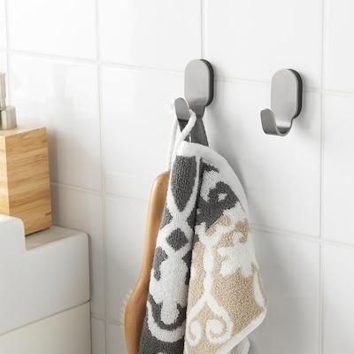 Набір гачків для рушників IKEA BROGRUND (ІКЕА БРОГРУНД). 205224677. 2 предмети 205.246.77 ➜ Пакуємо МИ📦 фото