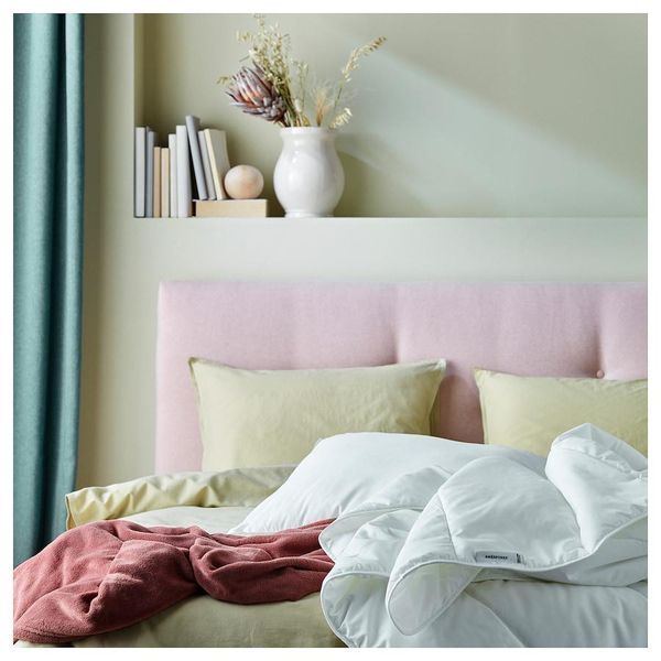 Ковдра IKEA SMASPORRE 200x200 см Біла 704.585.85 704.585.85 ➜ Пакуємо МИ📦 фото