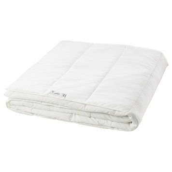 Ковдра IKEA SAFFEROT 200x200 см Біла 904.570.66 904.570.66 ➜ Пакуємо МИ📦 фото