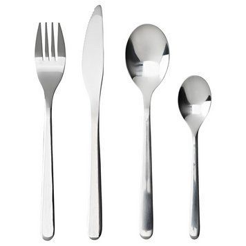 Набор столовых приборов IKEA FORNUFT (ИКЕА ФЁРНУФТ). 70014999. 24 предмета 700.149.99 ➜ Пакуємо МИ📦 фото
