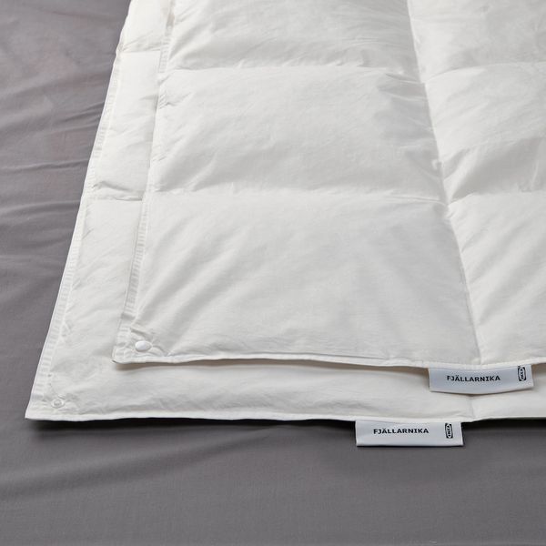 Ковдра всесезонна IKEA FJ&Auml;LLARNIKA 150х200 см Біла 704.538.42 704.538.42 ➜ Пакуємо МИ📦 фото