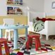 Табурет для дітей IKEA MAMMUT Червоний 705.819.91 705.819.91 ➜ Пакуємо МИ📦 фото 3