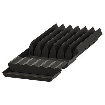 Подставка для ножей IKEA UPPDATERA Черная 804.332.07 804.332.07 ➜ Пакуємо МИ📦 фото