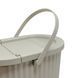 Ведро с крышкой IKEA DAMM&Auml;NG 605.599.76 Серо-бежевое 605.599.76 ➜ Пакуємо МИ📦 фото 4