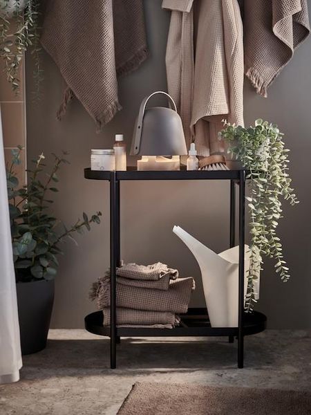 Підставка для квітів/вазонів IKEA OLIVBLAD 104.866.47 Чорна 104.866.47 ➜ Пакуємо МИ📦 фото