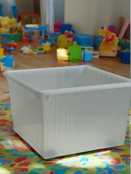 Контейнер на колесах IKEA VESSLA (ИКЕА ВЕСЛА). 30064849. Белый 300.648.49 ➜ Пакуємо МИ📦 фото